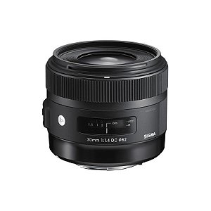 Lente Sigma 30 mm f1.4 DC HSM Art (Sigma SA-mount)