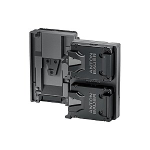 Anton Bauer Placa Dupla de Bateria Micro V-Mount para Câmeras