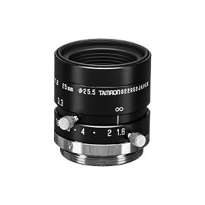 Tamron lente industrial fixa 25mm C-Mount f/1.6–16