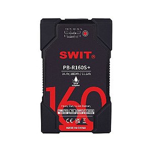 SWIT PB-R160S+ Bateria V-Mount 160Wh Heavy Duty para Cinema e Broadcast