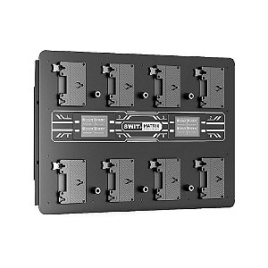 SWIT Matrix-A8 Carregador Inteligente 8 Canais para Baterias Gold Mount