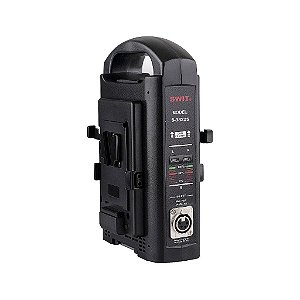 SWIT S-3822S Carregador Rápido V-Mount de 2 Canais com Saída Adaptadora