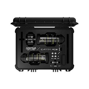 DZOFilm Catta FF 18-35mm e 35-80mm T2.9 Kit de Lentes Cine Full Frame com Montagem ARRI PL