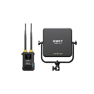 SWIT CREW-V MAX Sistema de Transmissão de Vídeo Sem Fio 3G-SDI/HDMI 3 km com V-Mount