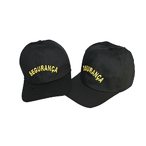 BONÉ SEGURANÇA PRETO