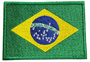 Bandeira do Brasil Bordada (Novo Padrão EB)