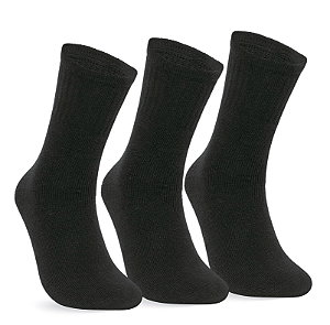 MEIA ESPORTIVA CANO LONGO SELENE - KIT 3 PARES