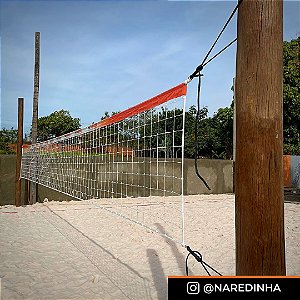 Rede Oficial 9,5m x 1m - 1 Faixa Personalizada