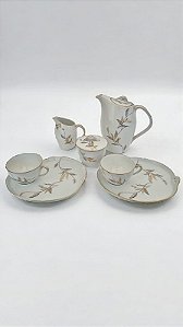 Conjunto de chá porcelana Noritake com  7 peças