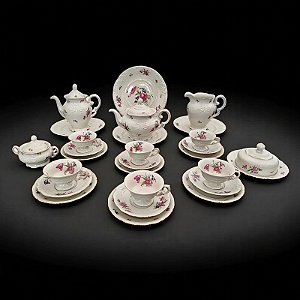 Conjunto para chá em porcelana K.P.M.