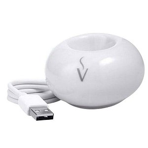 Difusor / Aromatizador Ambiental Elétrico Bivolt de Porcelana - USB