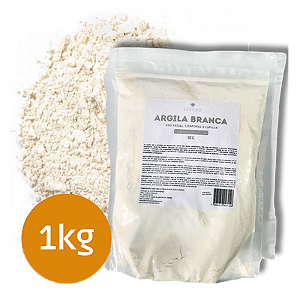 Argila Branca - 1kg