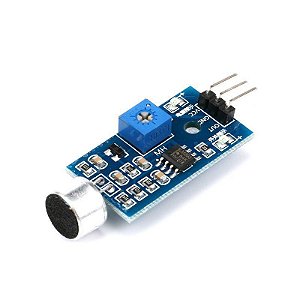 Sensor de som e palmas compatível com arduino Módulo Detector Palmas