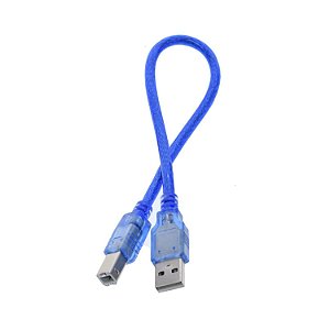 Cabo USB Tipo B compátivel com Arduino Uno e Mega