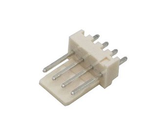 Conector KK 4 Vias Macho 180° 2.54mm