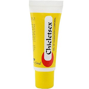 Chicletsex Gel Comestível  Amarelo 15 ML Segred Love