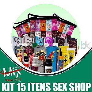 Kit Revenda Sex Shop 15 Itens Sortidos