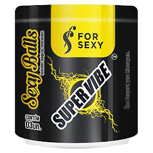 Bolinha Funcional Sexy Balls Super Vibe Com 3 Unidades For Sexy