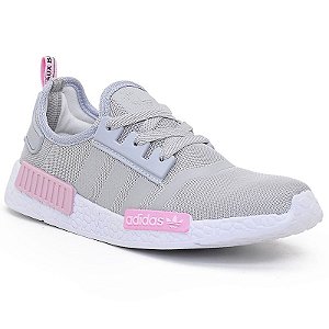 adidas nmd cinza rosa