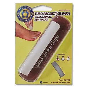 Tubo Recortável para Calos Ortho Pauher Skingel Sem Malha Tamanho G