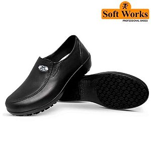 Sapato Soft Works Bb95 Tamanho 37 Cor Preto