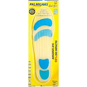 Palmilha Ortho Pauher Sob Gel Especial Tamanho 38/39