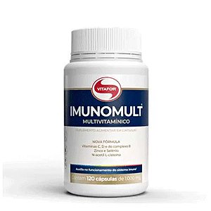 Imunomult Multivitamínico Vitafor 120 Cápsulas 1G