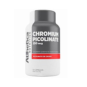 Chromium Picolinate Atlhetica Nutrition 250 Mcg 60 Cápsulas