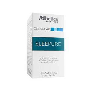 Sleepure Cleanlab Atlhetica Nutrition 60 Cápsulas