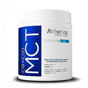 Mct C8+C10 Cleanlab Atlhetica Nutrition 250G