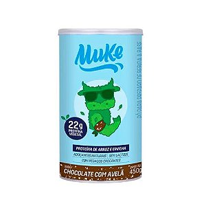 Proteína Vegetal Muke +Mu Chocolate Com Avelã 450G