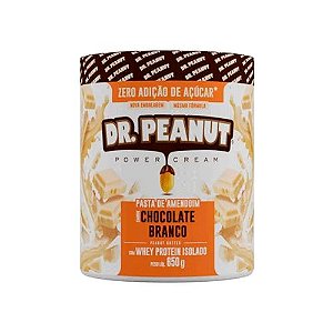 Pasta De Amendoim Dr Peanut Chocolate Branco 600G