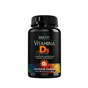 Vitamina D3 2000 Ui Bio Klein 60 Cápsulas