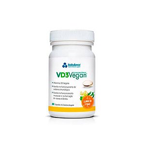 Vitamina D3 2000Ui Biobalance Vegan 30 Cápsulas