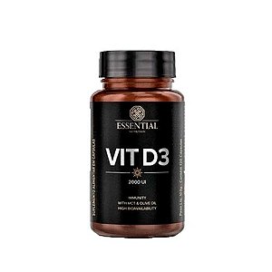 Vitamina D3 2000Ui Essential 120 Cápsulas