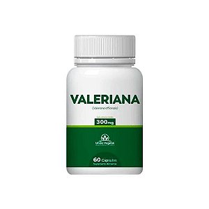 Valeriana União Vegetal 300Mg 60 Cápsulas