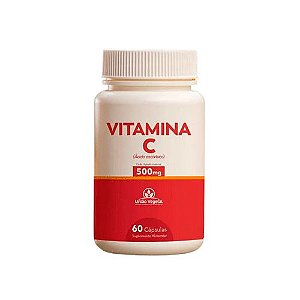 Vitamina C 500Mg União Vegetal 60 Cápsulas