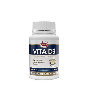 Vita D3 500Mg Vitafor 60 Cápsulas