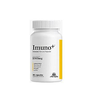 Imuno+ 1000Mg União Vegetal 30 Cápsulas