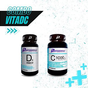 Combo VitaDC - Vitamina D + C Performance