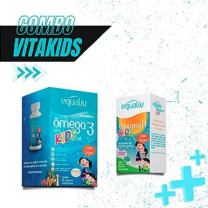 Combo VitaKids - Ômega 3 + Vitamina C Kids