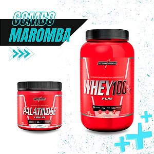 Combo Maromba 04 - Palatinose + Whey 100% Pure Cookies