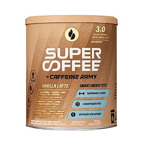 Supercoffee Caffeine Army Vanilla Latte 3.0 220G