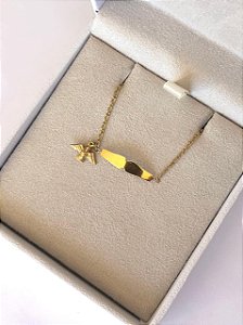 PULSEIRA CHAPINHA PINGENTE ESPÍRITO SANTO