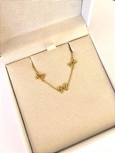 PULSEIRA BORBOLETAS RUBI