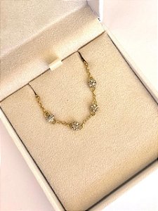 PULSEIRA FLORES DIAMANTE