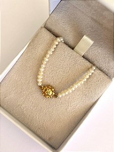 PULSEIRA EM PÉROLAS E SOL