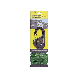 Gancho Tensor Yotto X4 Com Corda- Grande Para Cordas Até 8mm