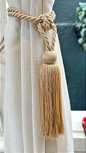 Abraçadeira Maria com Franjas dourado