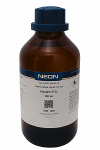 Hexano P.A. 1000 mL NEON